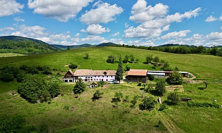 Ste-Croix-Aux-Mines-Vosges – Ferme à vendre adaptée pour projet d’écolieu mixte habitat/activités